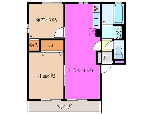 オアシス21の物件間取画像